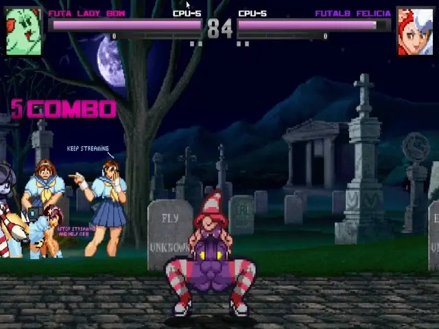 Felicia Gets Spooked by Lady Bow!