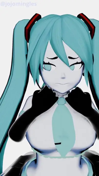 hatsune miku walking 120fps