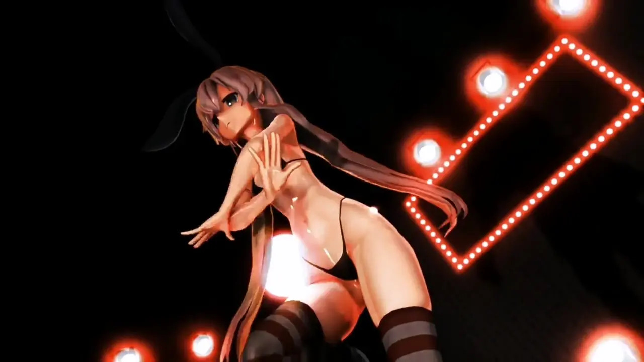 Shimakaze - Pink Cat (sex service) [MMD R18] HD7HD7
