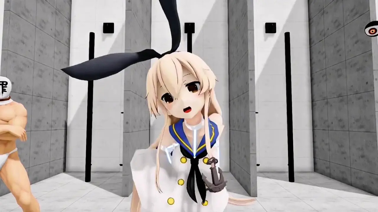 Shimakaze - Vanilla Dance (Bondage) [MMD R18] chen0903