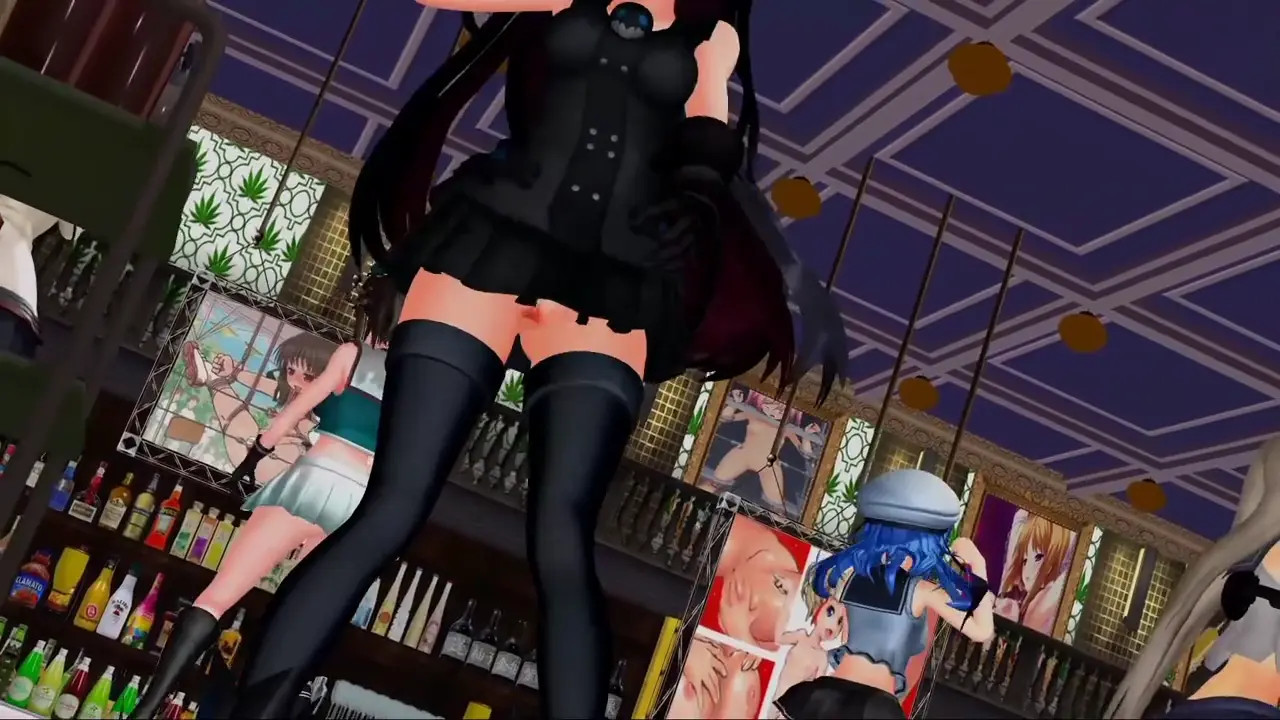 Shimakaze & Kanmusume - Girls [MMD R18] cilky