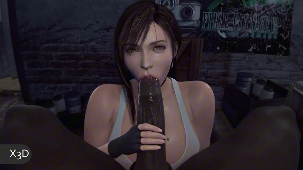 Tifa's Treat [Blacked][X3D][4K60FPS]