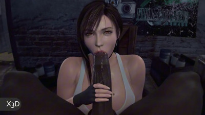 Tifa's Treat [Blacked][X3D][4K60FPS]