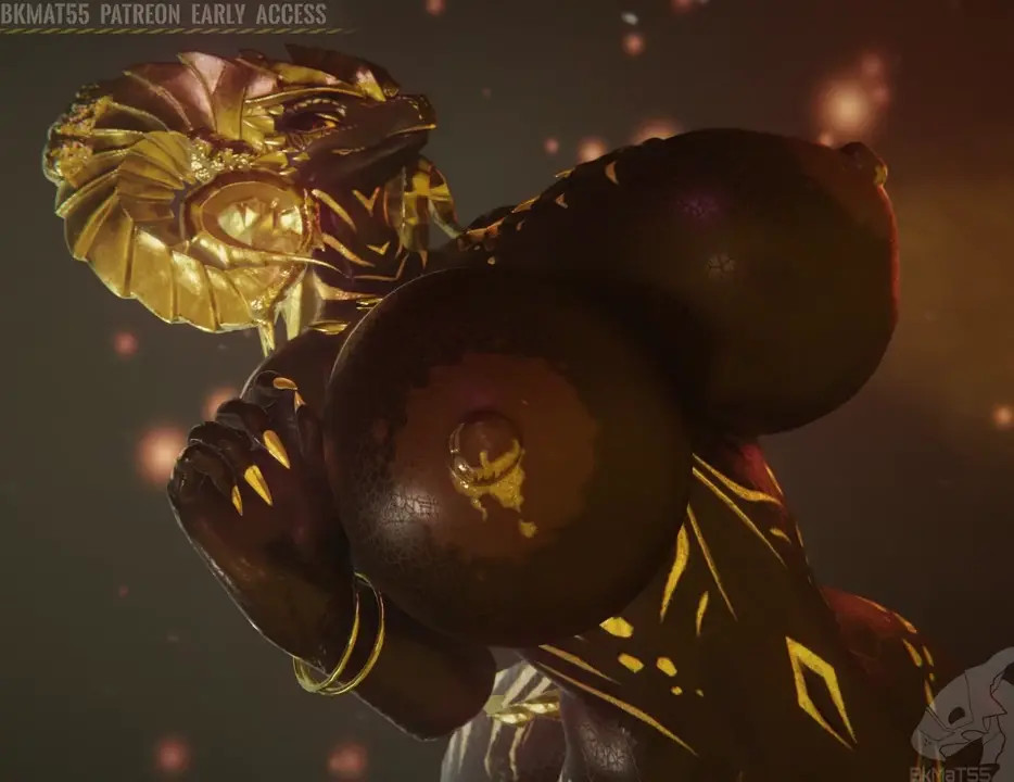 [BkMat55] Kulve Taroth Bouncing Breasts
