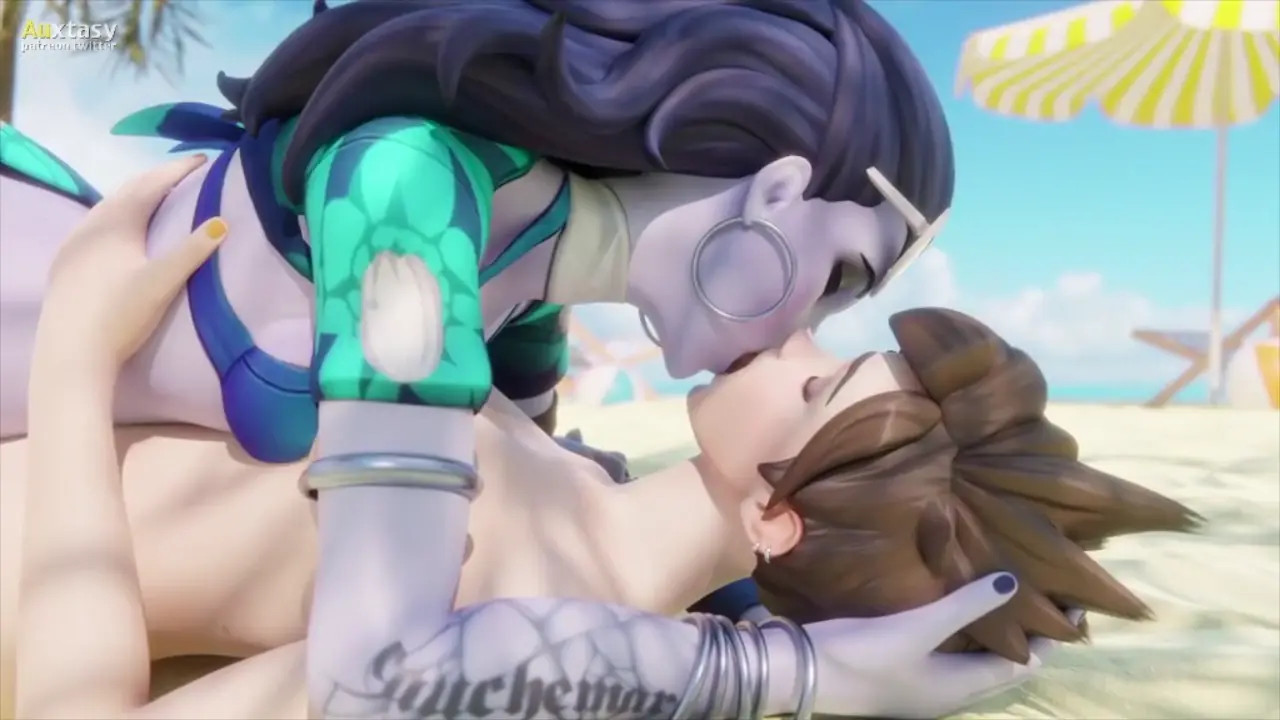 Tracer and Widow futa hentai sex vids
