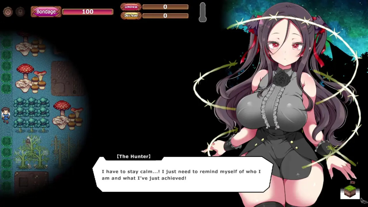 The Naughty Vampire and the Moaning Forest - game NSFW