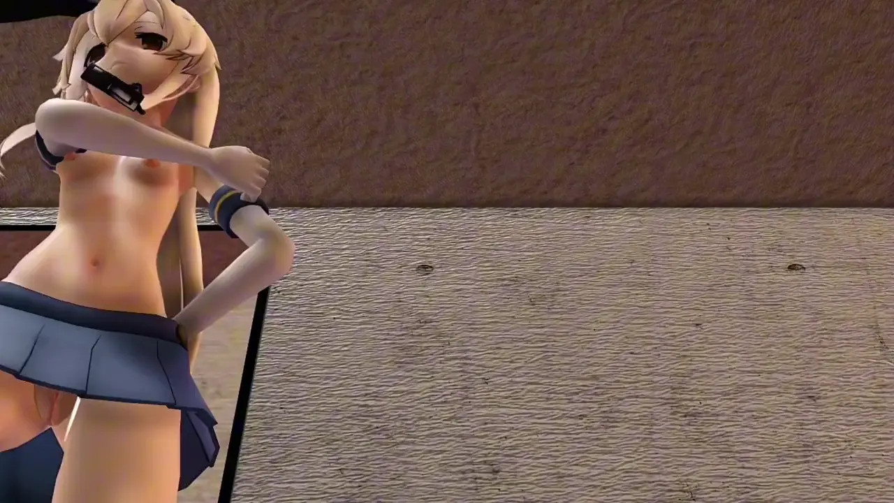 Shimakaze - GIFT (ver. 2) [MMD R18] Curuteri