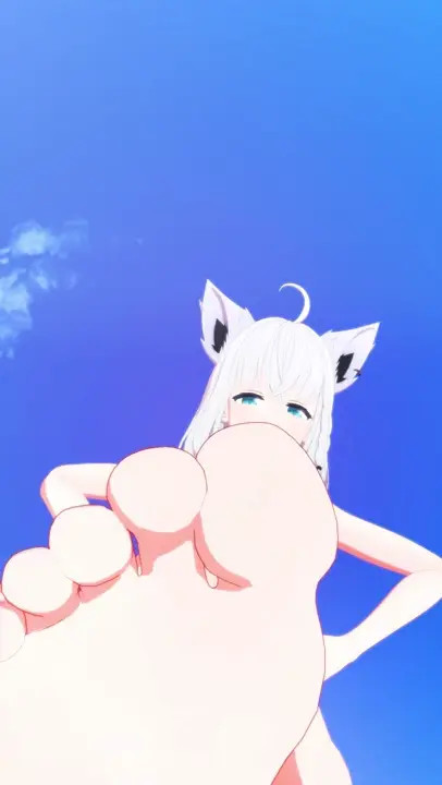 【Mosaic_Fed_up】Fubuki_naked_FootStampOnMyFace [Siresire]