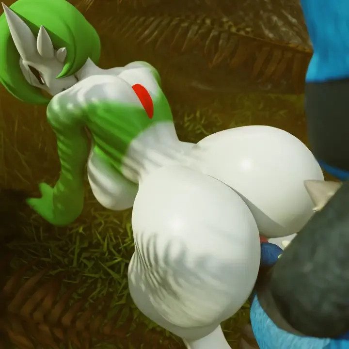 Gardevoir & Lucario - Chickenstrangler69