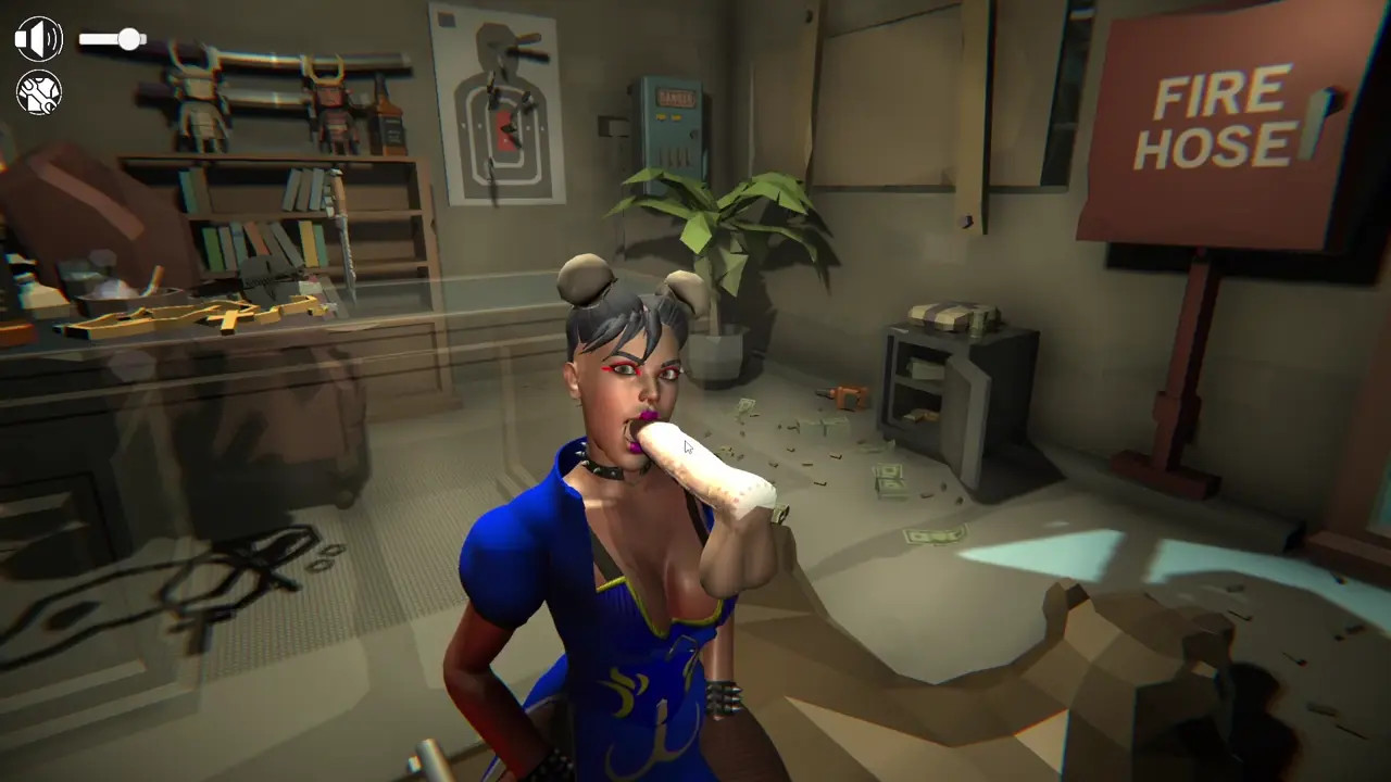 Chun Li deepthroating
