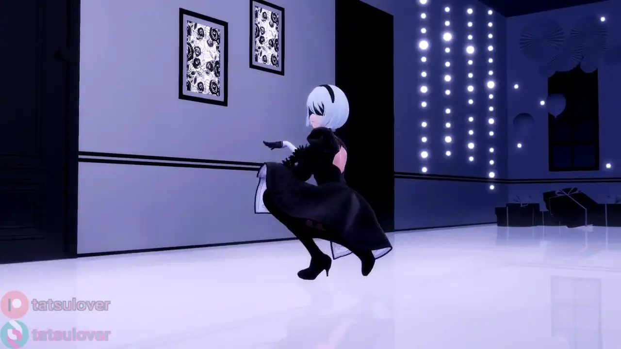 【R-18 MMD】 AOA - Miniskirt - 2B