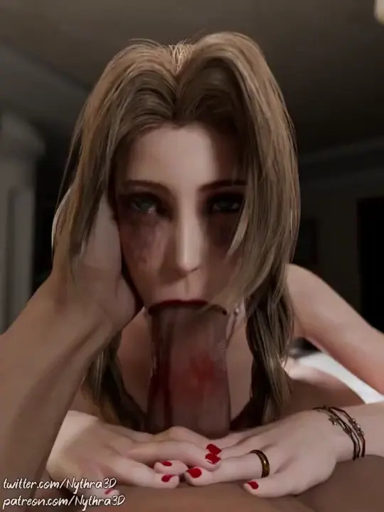 Aerith Deepthroats BWC [Nythra3d]