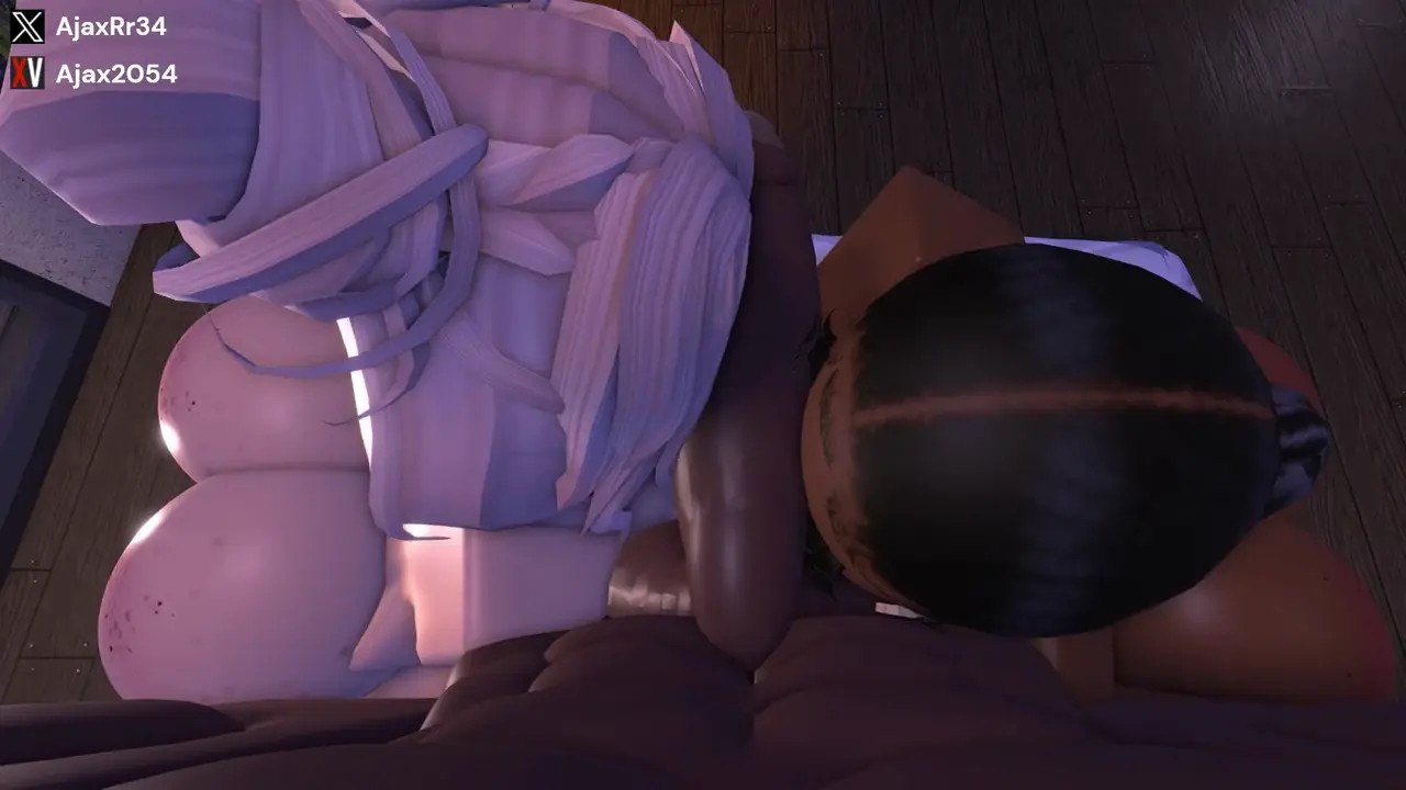 Threesome with some hot college babes in roblox