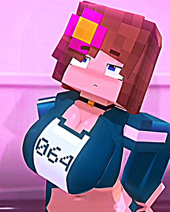 Minecraft edit: Die With a Smile | Jenny in the Squid Game • SlipperyT