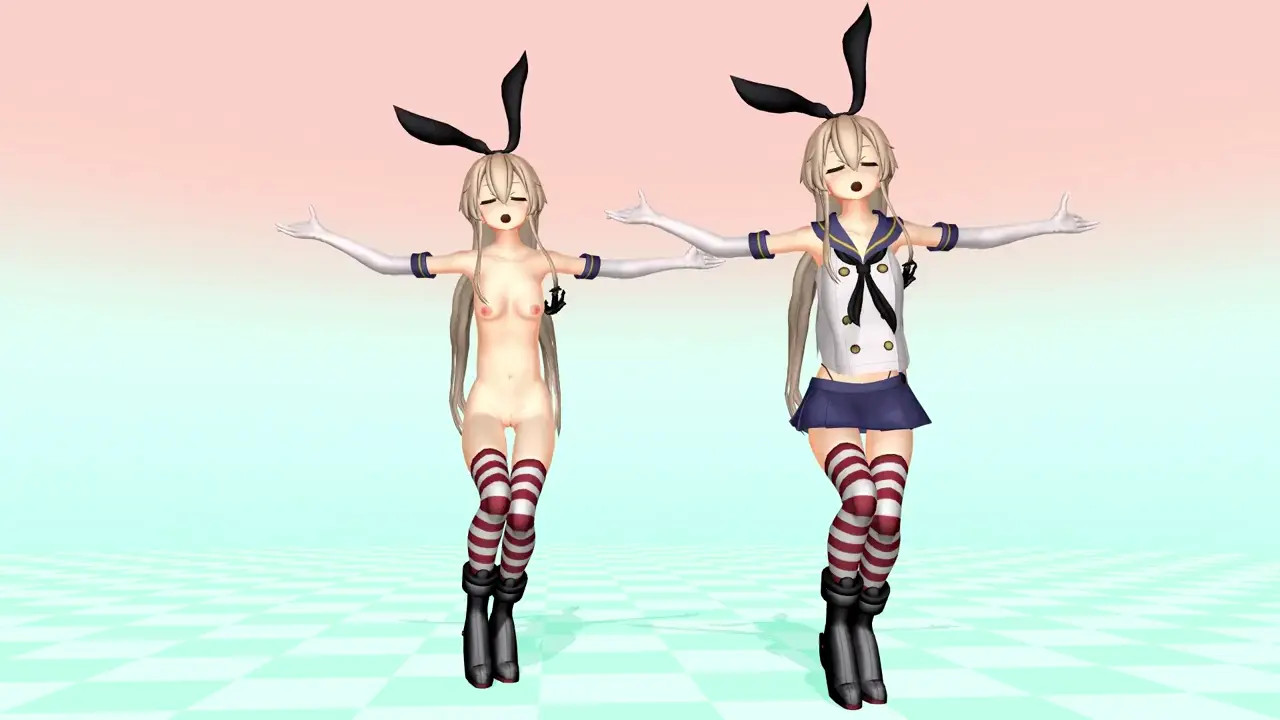 Shimakaze - Rabbit Hole [MMD R18] macch