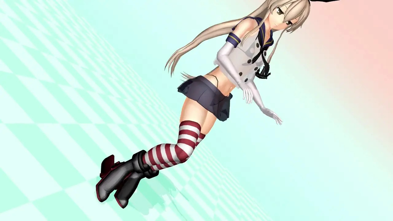 Shimakaze - The Vampire [MMD R18] macch