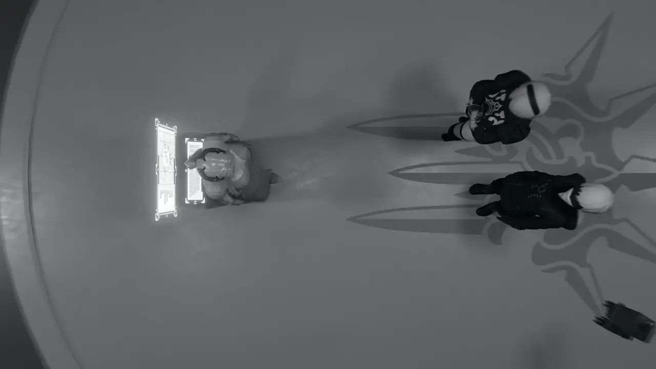 Nier Fucktomata B&W (NoWM) [ITAlessio(02/2023)]