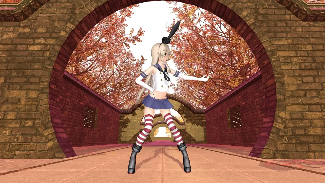 Shimakaze - Booo! [MMD R18] macch