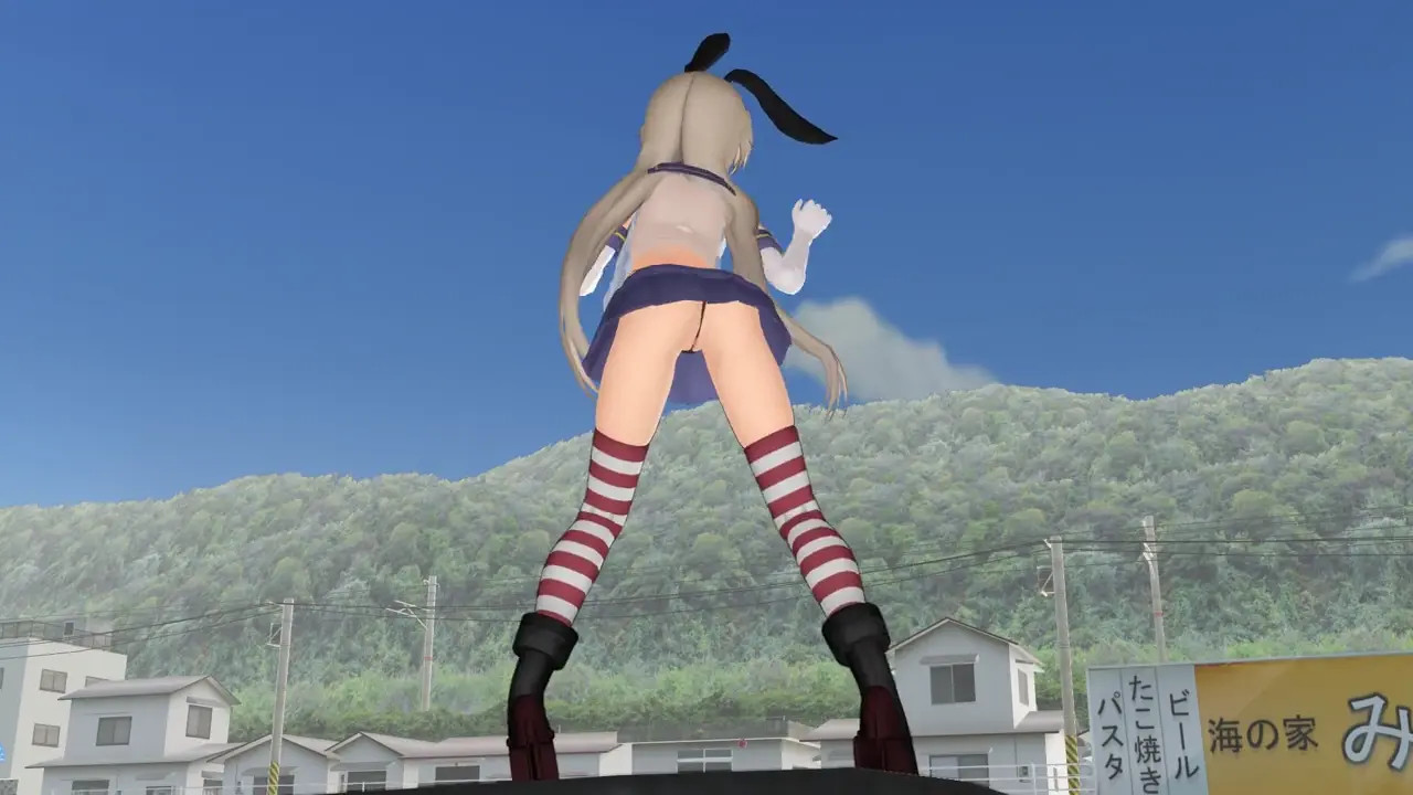 Shimakaze - O share is Noko-ism! [MMD R18] macch