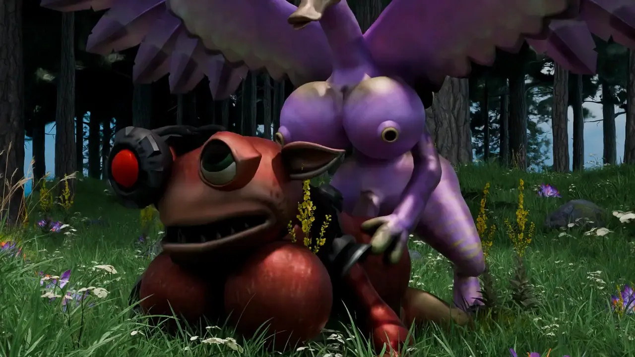 Grox Gets Raw-Dogged by a bird