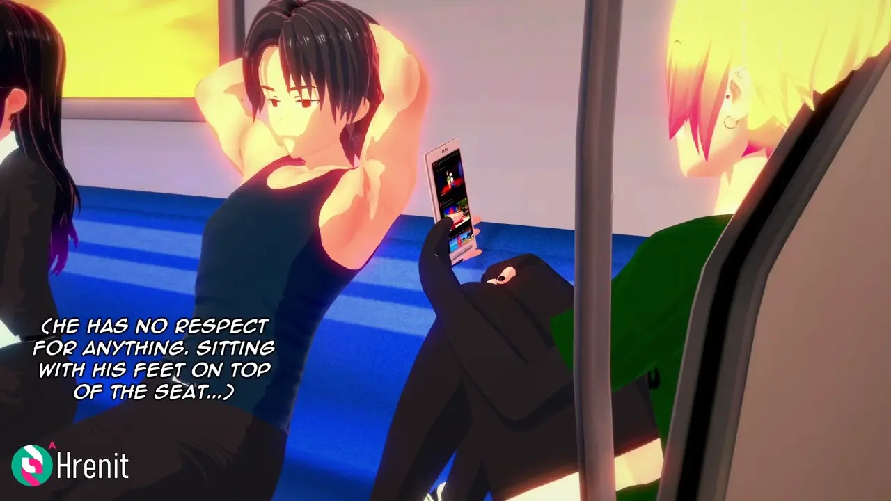 Teasing Femboy On The Train [full]