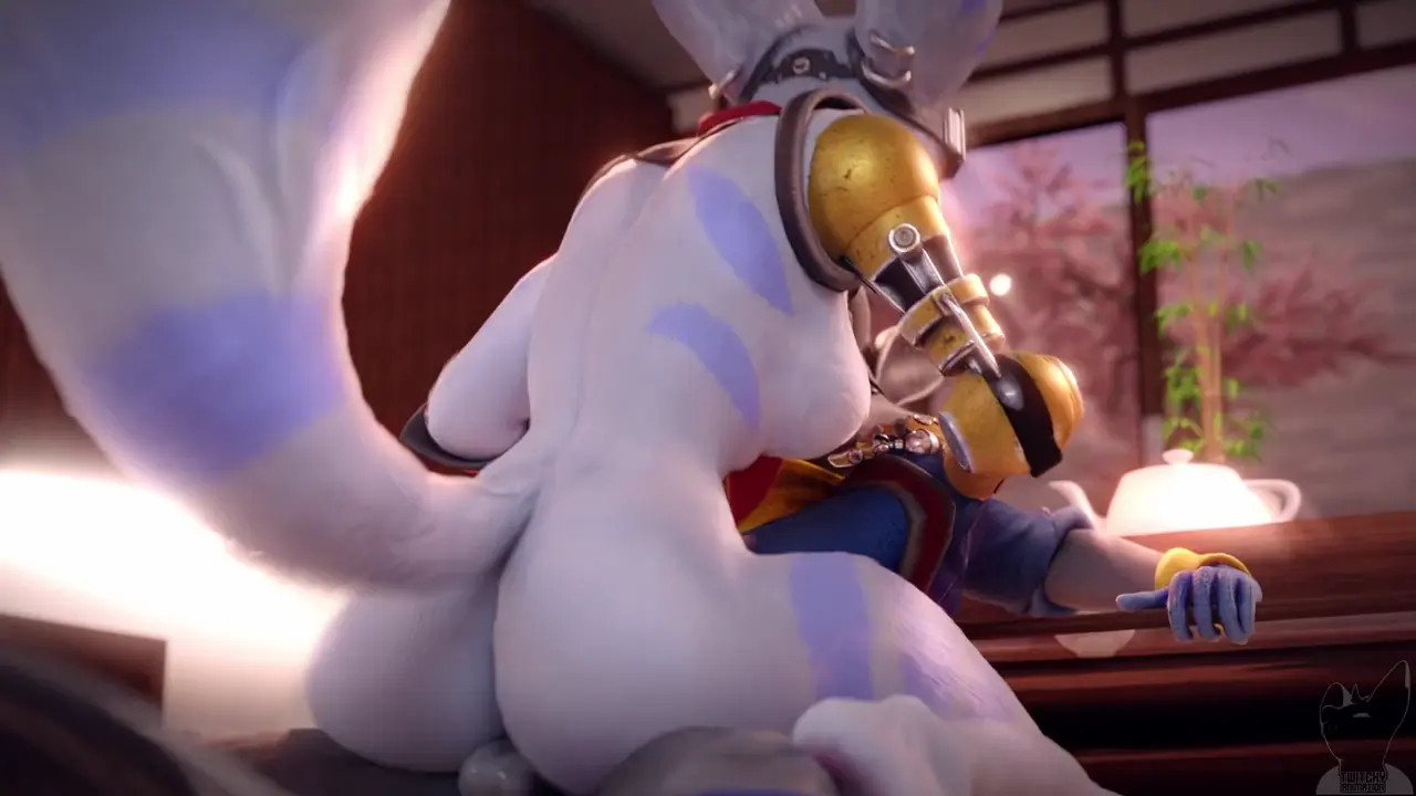 Rivet riding Sly Cooper - TwitchyAnimation