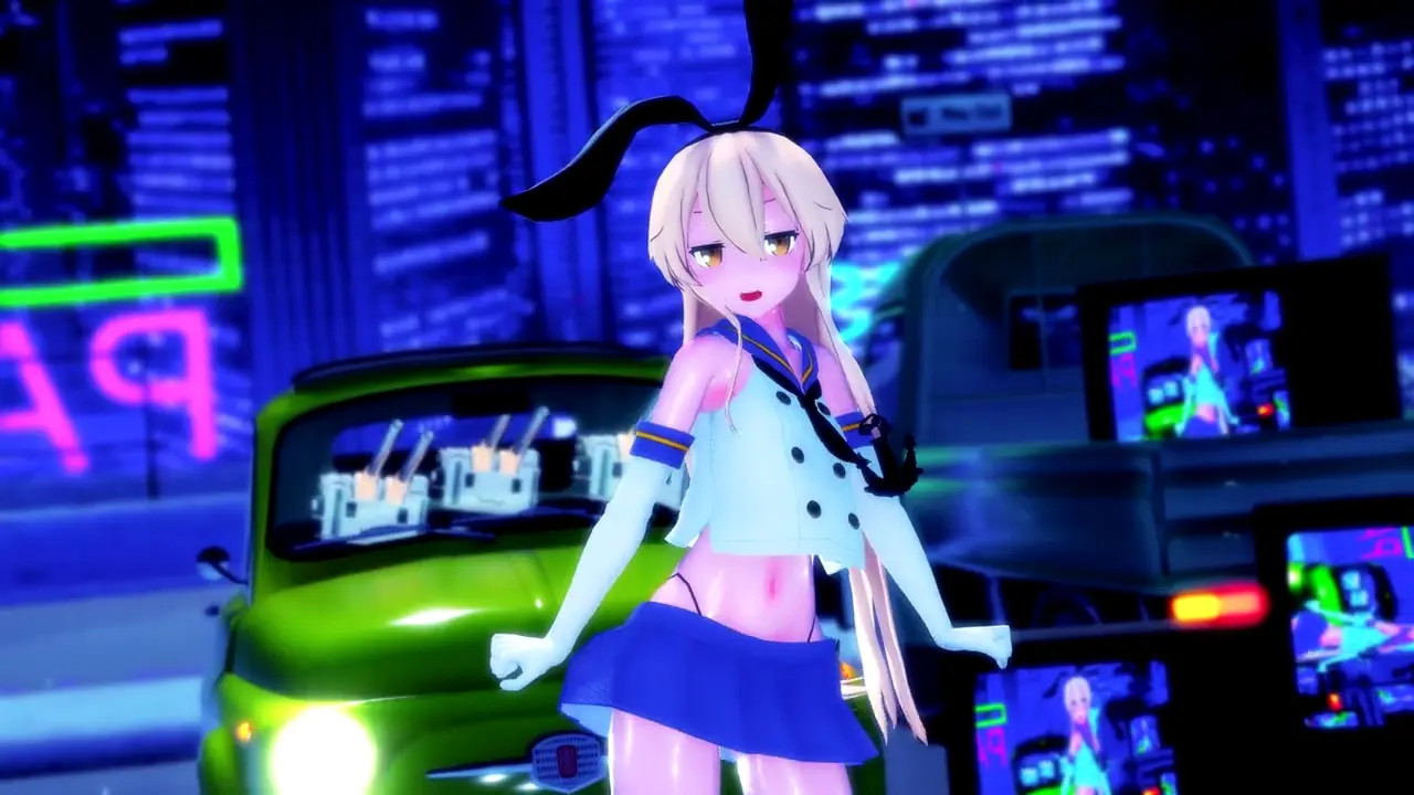 Shimakaze - Drive [MMD R15] Hamselvish