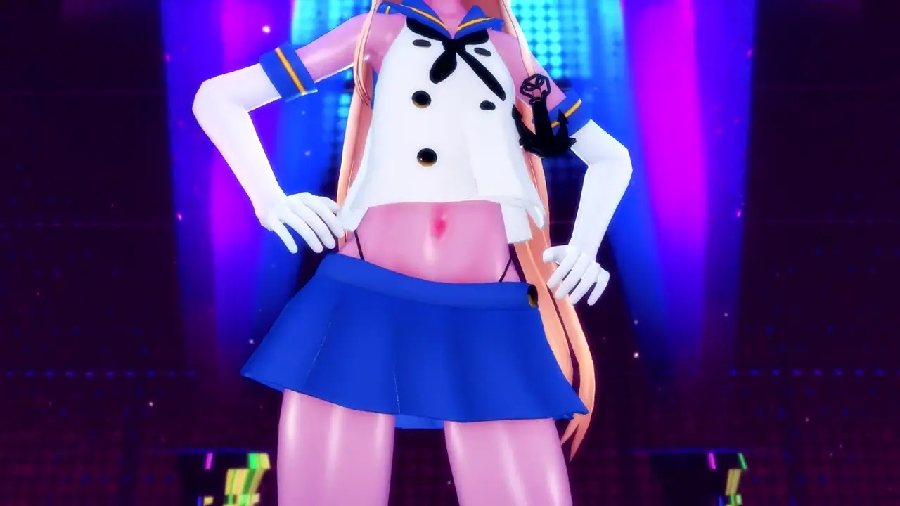 Shimakaze - Caramelldansen [MMD R15] Hamselvish