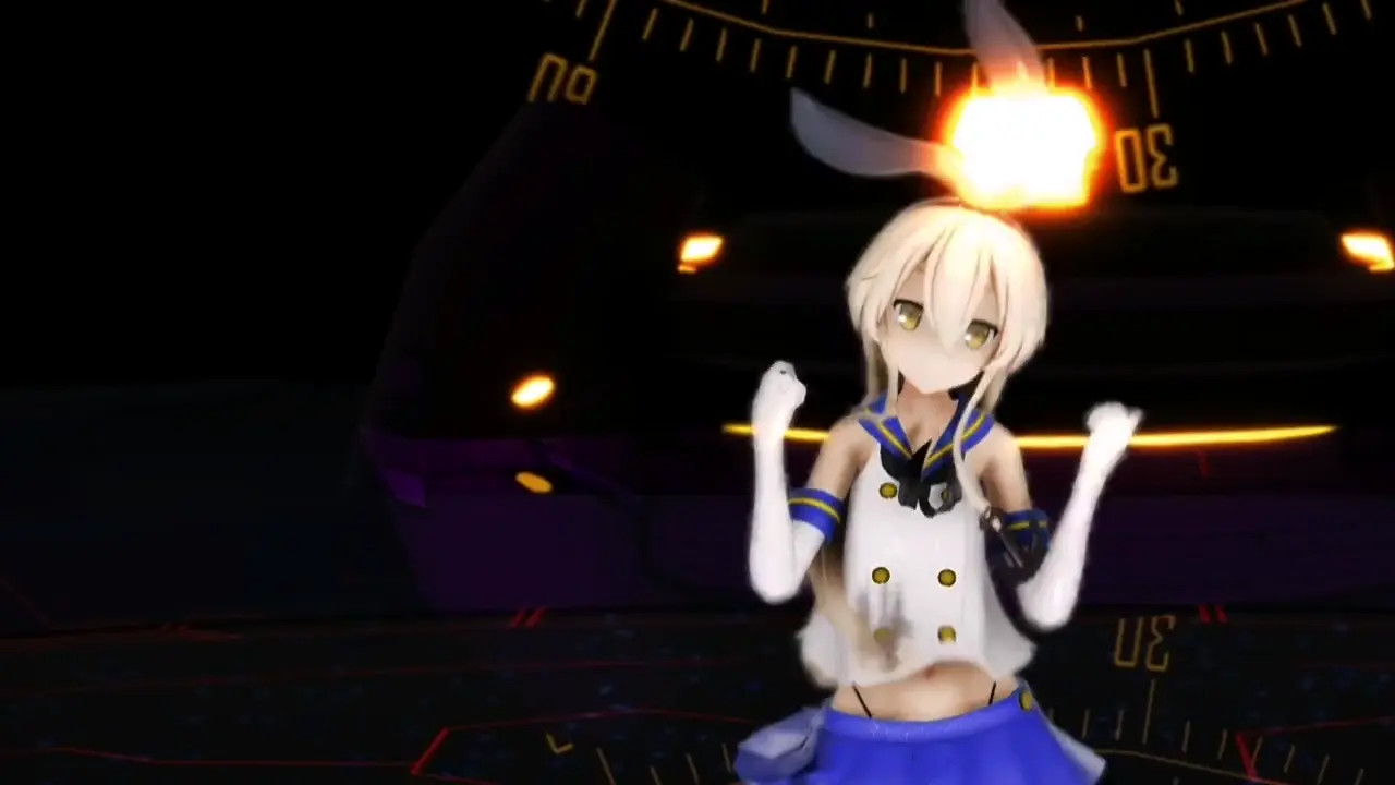 Shimakaze - Dyed with Your Color [MMD R18] Naitokoubou