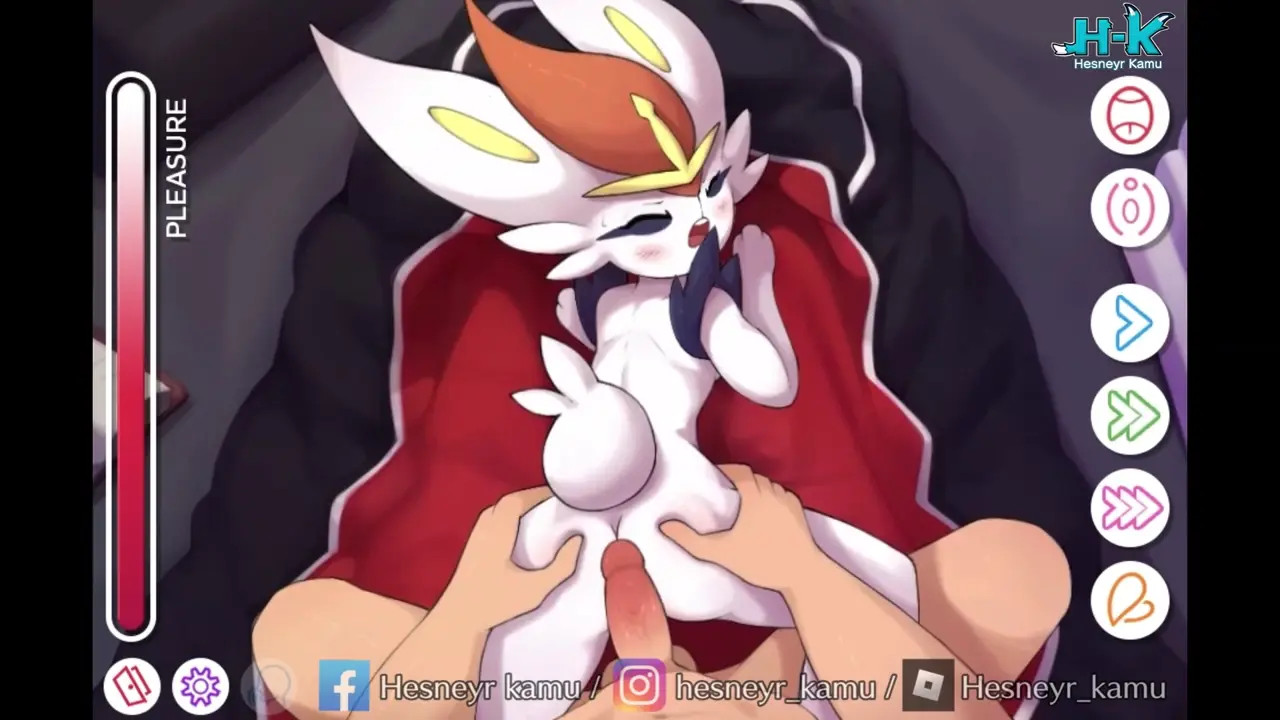Pokemon Game ( Cinderace ) vaginal