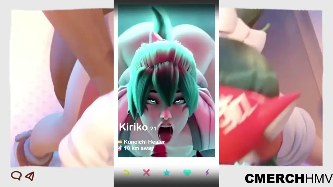 [CMerchHMV] SWIPE RIGHT - Waifus on Social Media 3D/SFM HMV/PMV