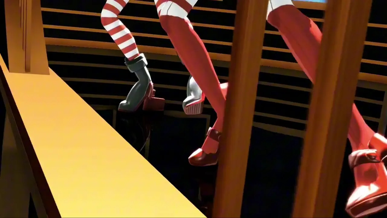 Shimakaze & Amatsukaze - Tougen Renka [MMD R18] Meet