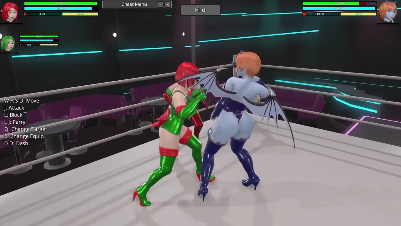 Holly and Jolly Spread Some Christmas Cheer! Heroine Rumble 2