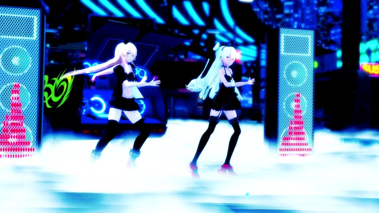 Shimakaze & Amatsukaze - Worth It [MMD R15] Hamselvish