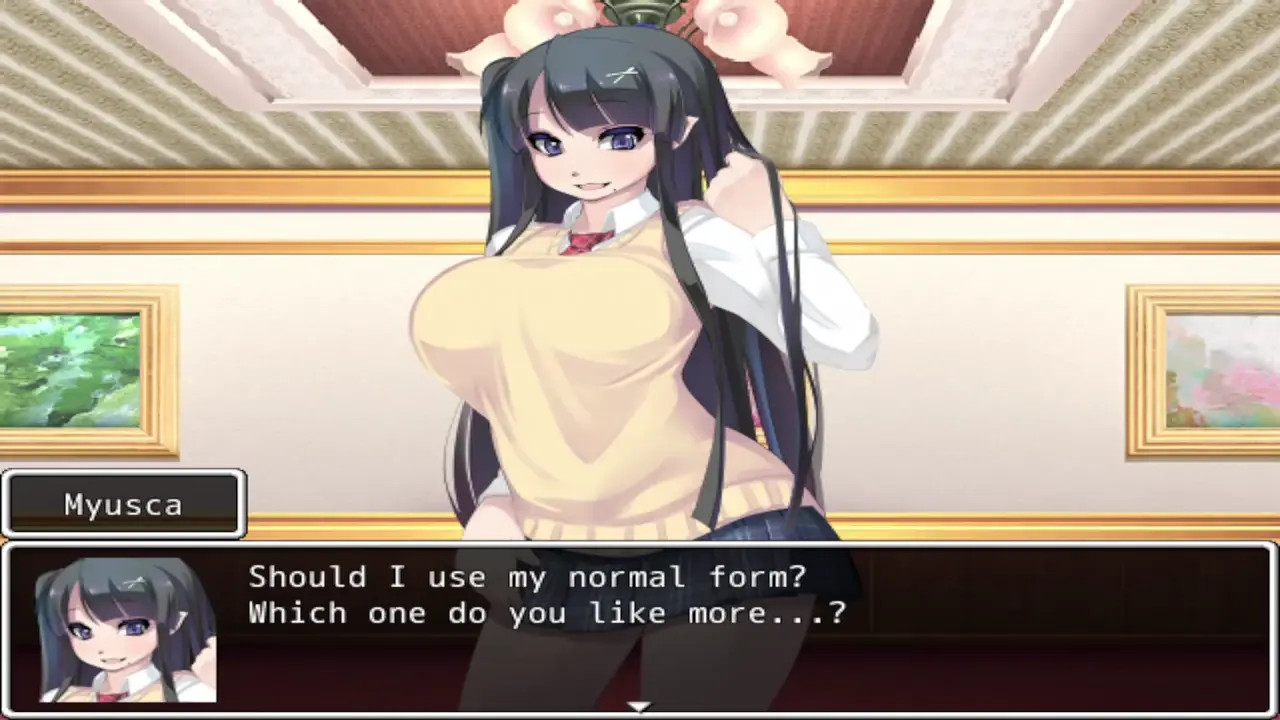 Monster Girl Quest Paradox Myusca Defeat Drain (Succubus Prison Collab)