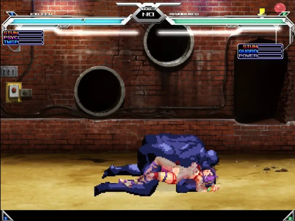 Kuromaru VS PrincessAthena(press scene)