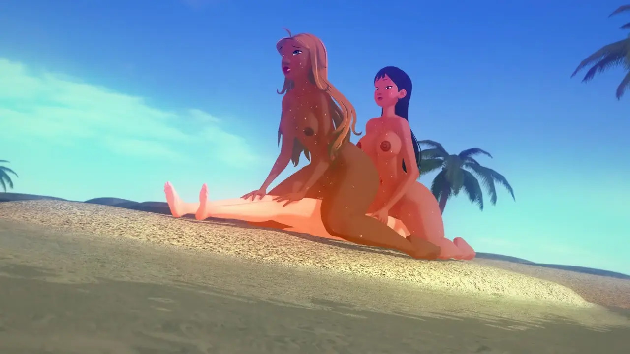 Nani & Lifeguard Threesome