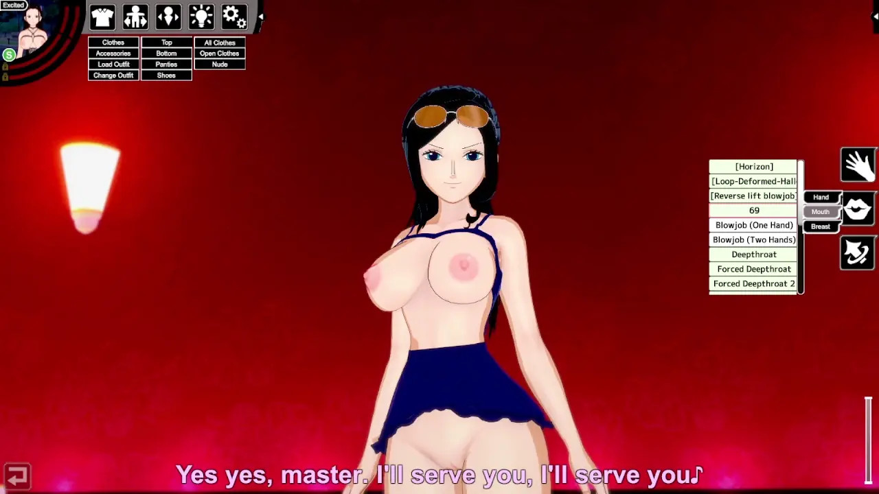 Nami and Nico futa hentai sex