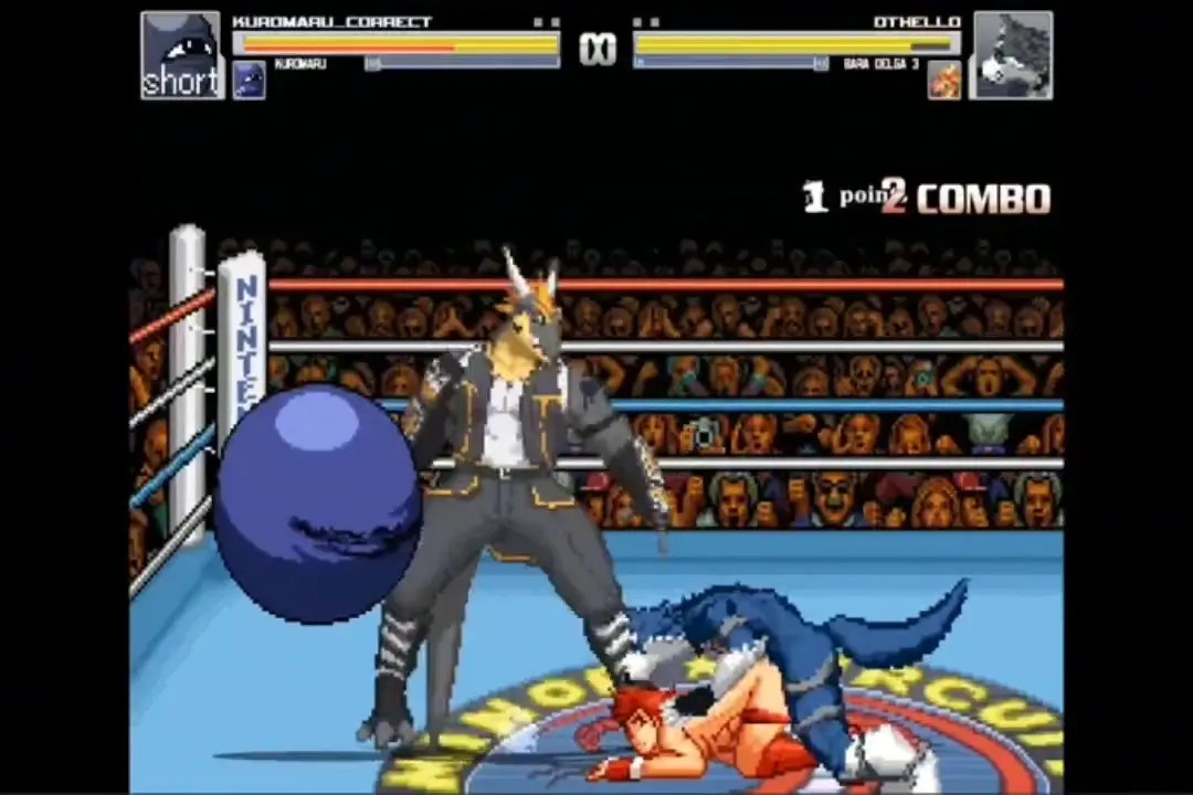 Mugen sex Kuramaru VS. Othello&Delga