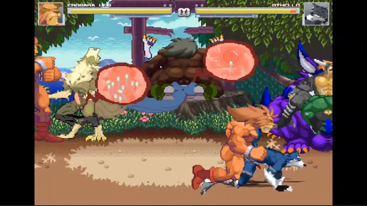 Mugen sex fight Leo VS. Othello