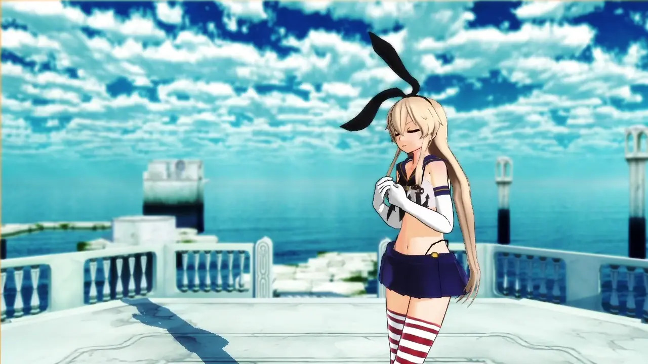 Shimakaze - For Campanella [MMD R18] MikumikuJackD