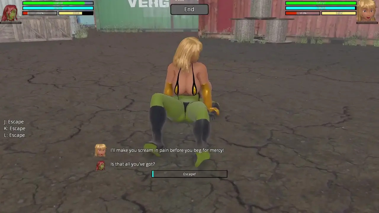 Naz vs Goldy: Heroine Rumble 2