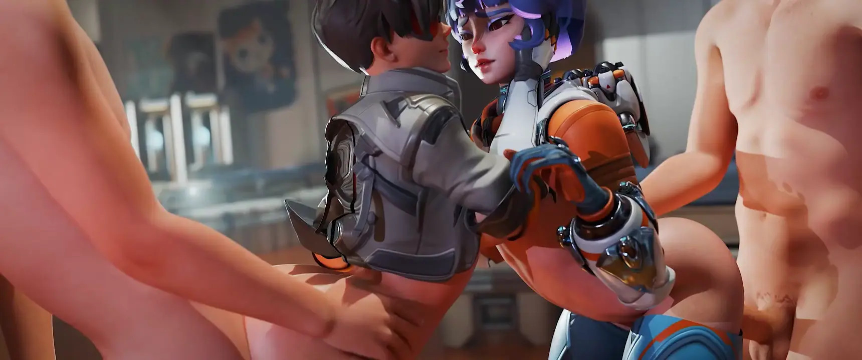 Tracer & Juno - Face to Face, victory sex. [Swursterotic]