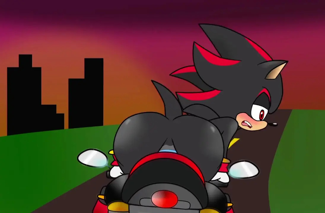 Shadow Riding Bike