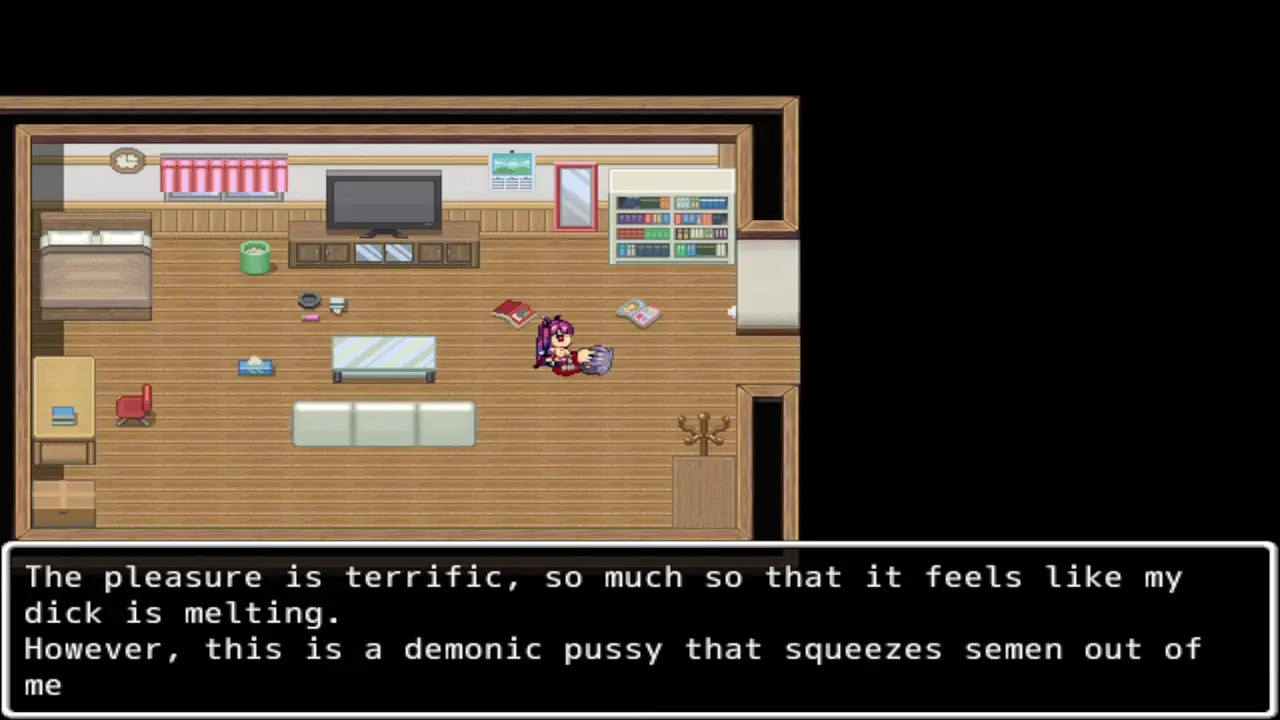 Monster Girl Quest Paradox Myusca Loop Event Cowgirl Drain (Succubus Prison Collab)