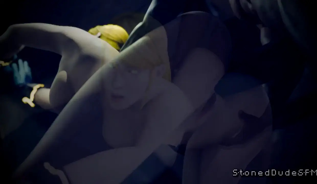 samus bends over for bbc
