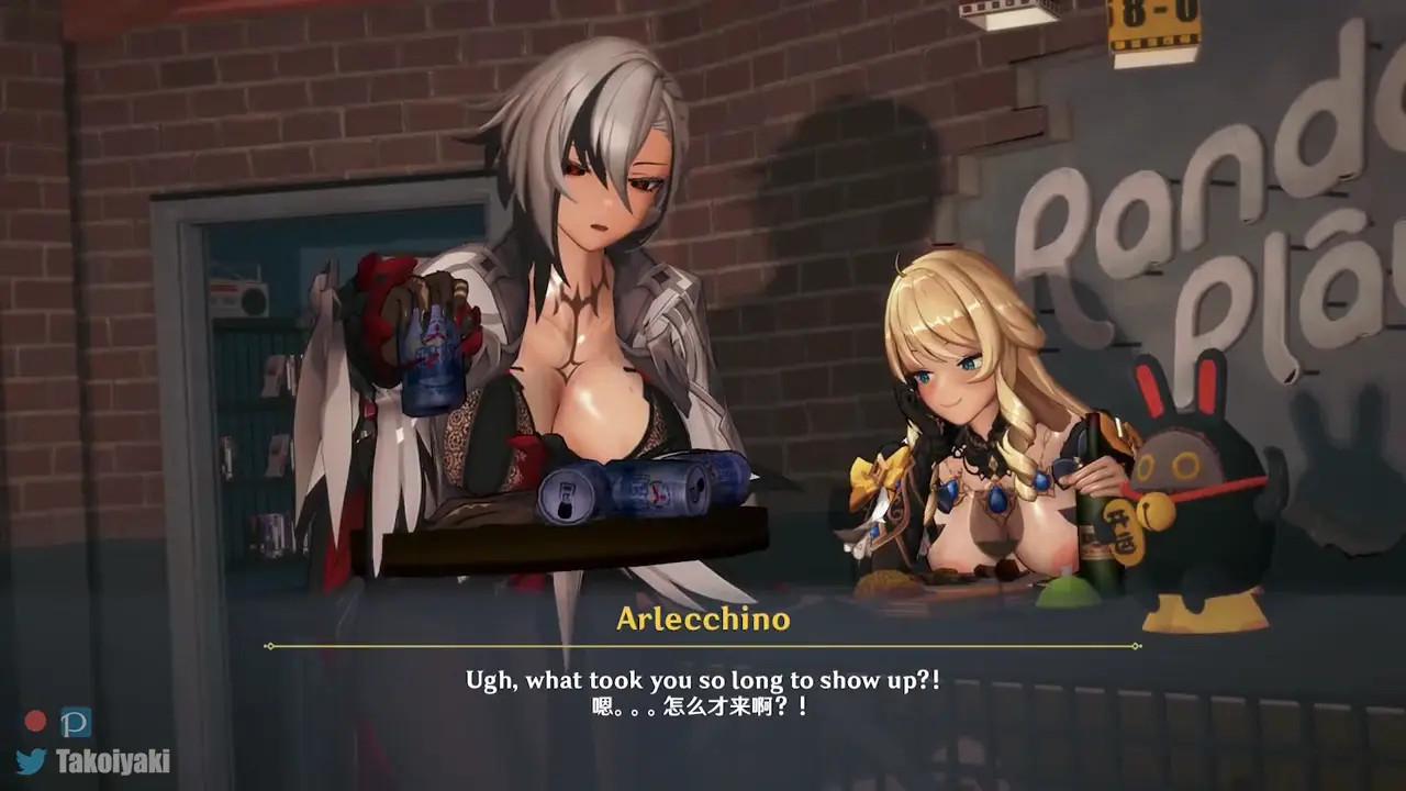 Arlecchino x Navia servant x Navia _ Dirty Secret