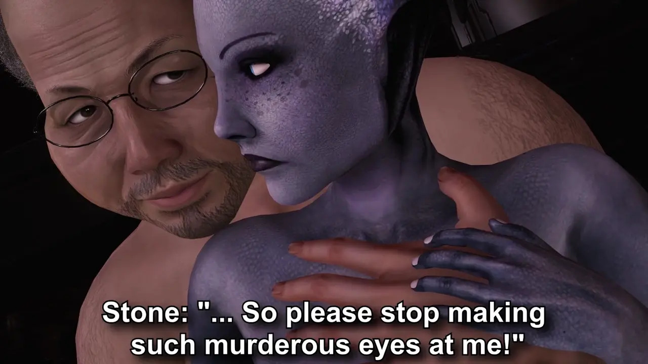 Liara T'Soni Vs. Spectre Stone
