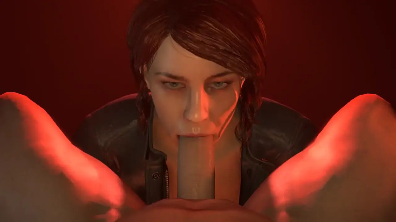 Jesse Faden Sucking On The Hiss's Cock [Skeletron27]