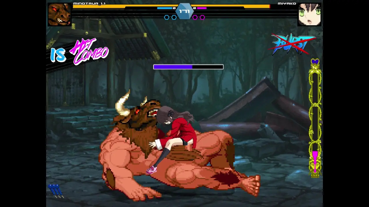 Miyako vs Minotaur